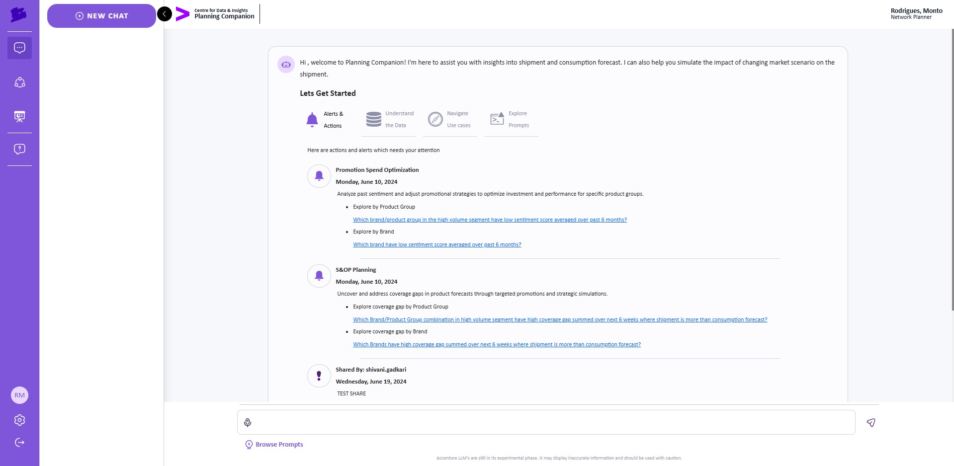 Demand Planning Companion